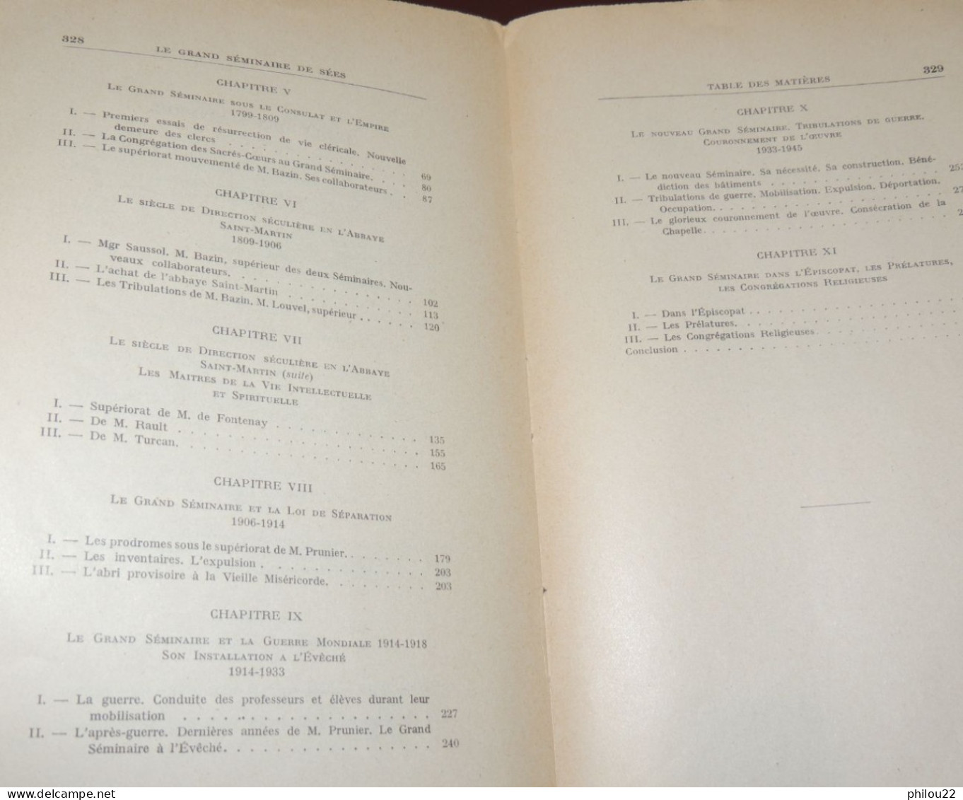 ORNE  NORMANDIE  Abbé TABOURIER - Le Grand Séminaire De Sées  1953  Envoi - Non Classificati