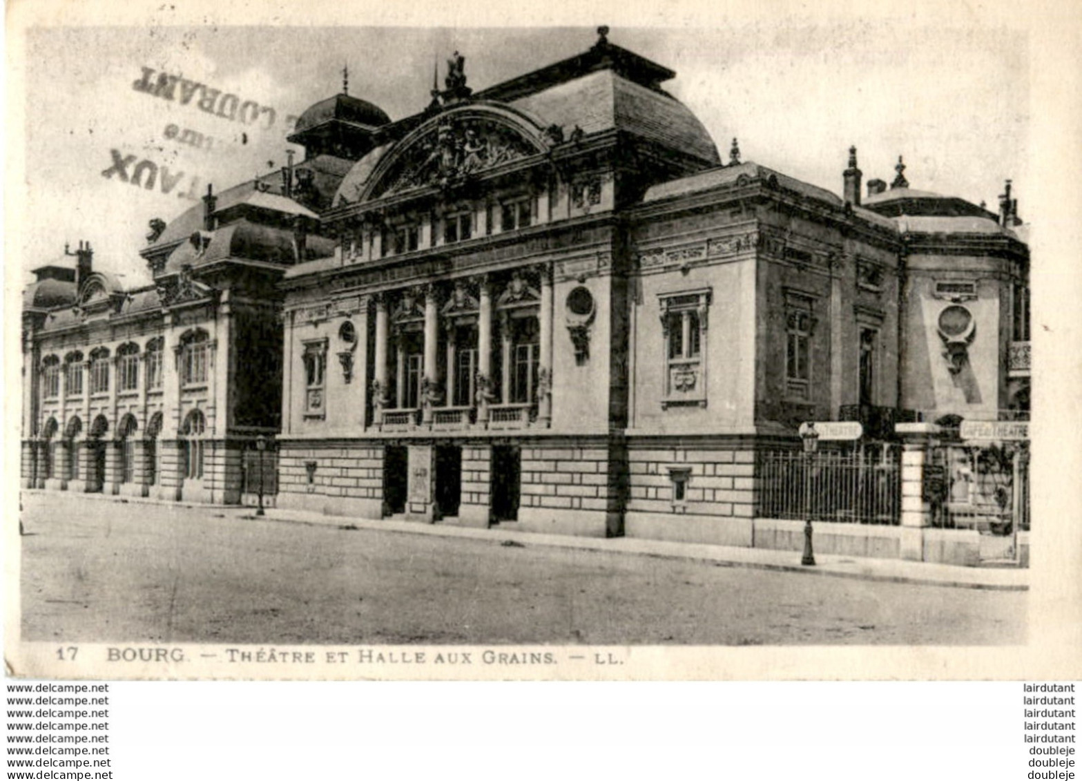 D01  BOURG  Théâtre Et Halle Aux Grains  ..... - Other & Unclassified