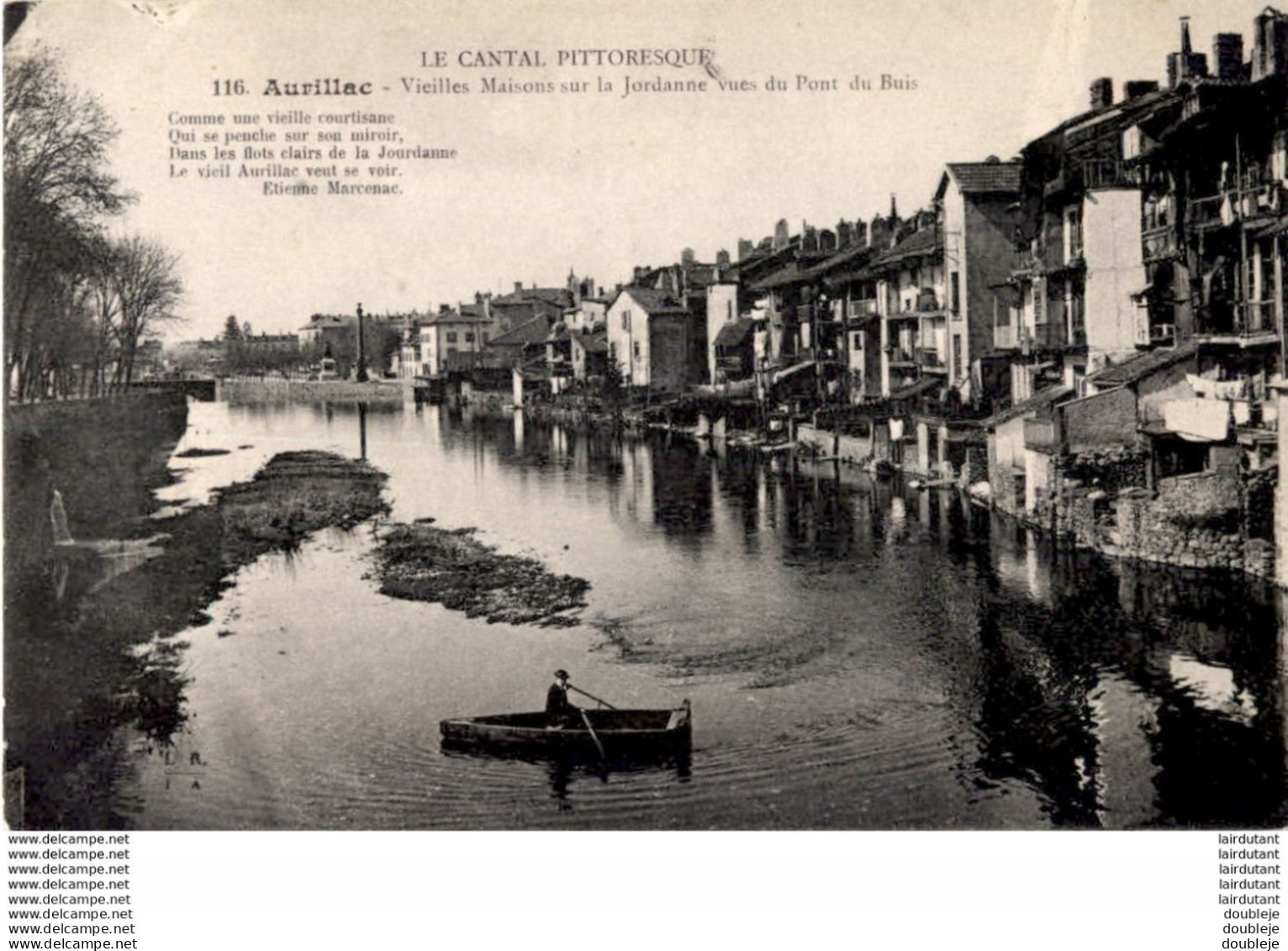 D15  AURILLAC  Vieilles Maisons Sur La Jordanne Vues Du Pont Du Bois   ..... - Aurillac