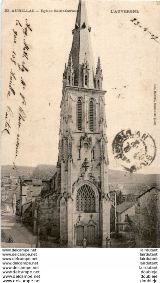 D15  AURILLAC  Eglise St- Géraud  ..... - Aurillac