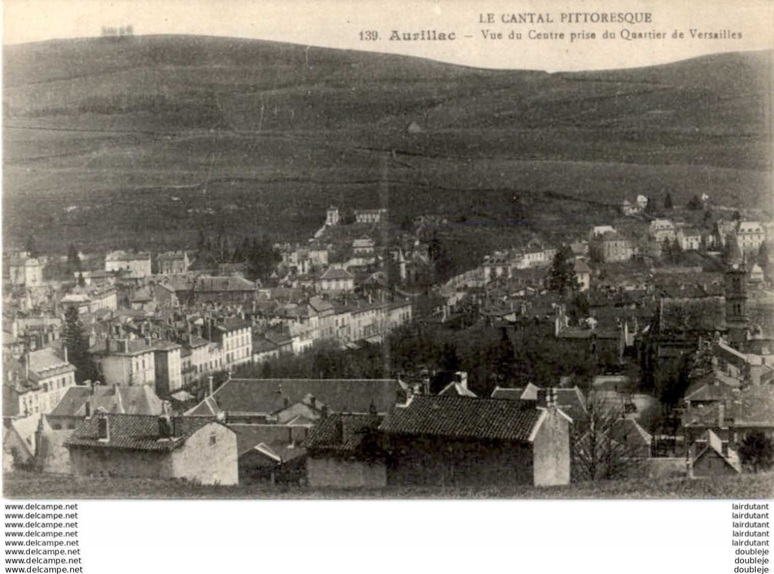 D15  AURILLAC  Vue Du Centre Prise Du Quartier De Versailles  ..... - Aurillac