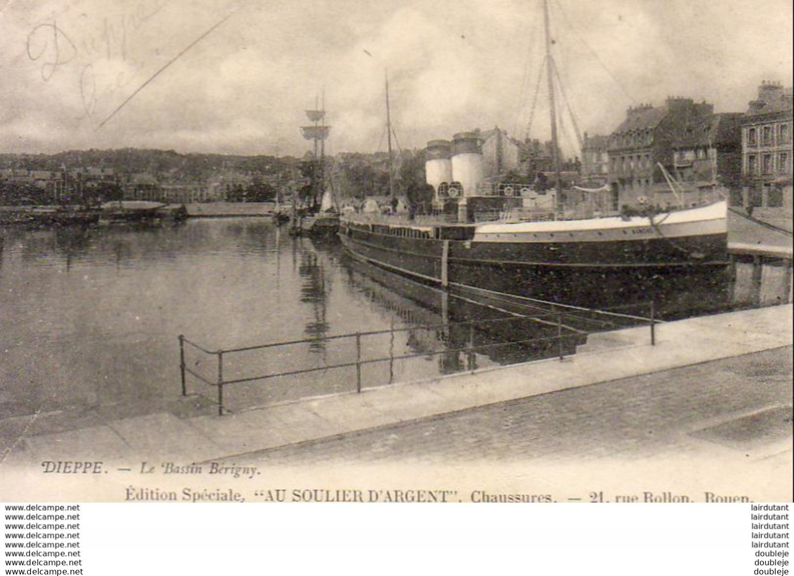 PAQUEBOTS  DIEPPE  Le Bassin Bérigny  ... - Paquebote