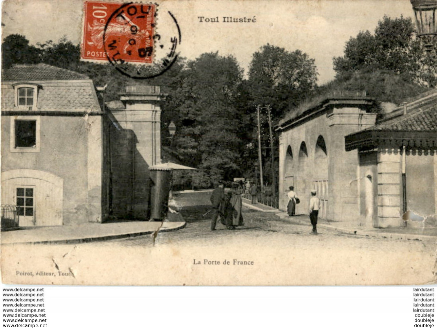 D54  TOUL  La Porte De France  ..... - Toul