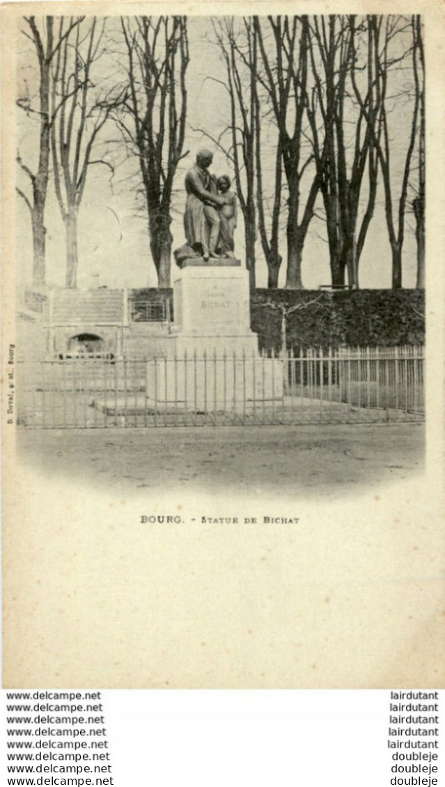 D01  BOURG  Statue De Bichat  ..... - Otros & Sin Clasificación