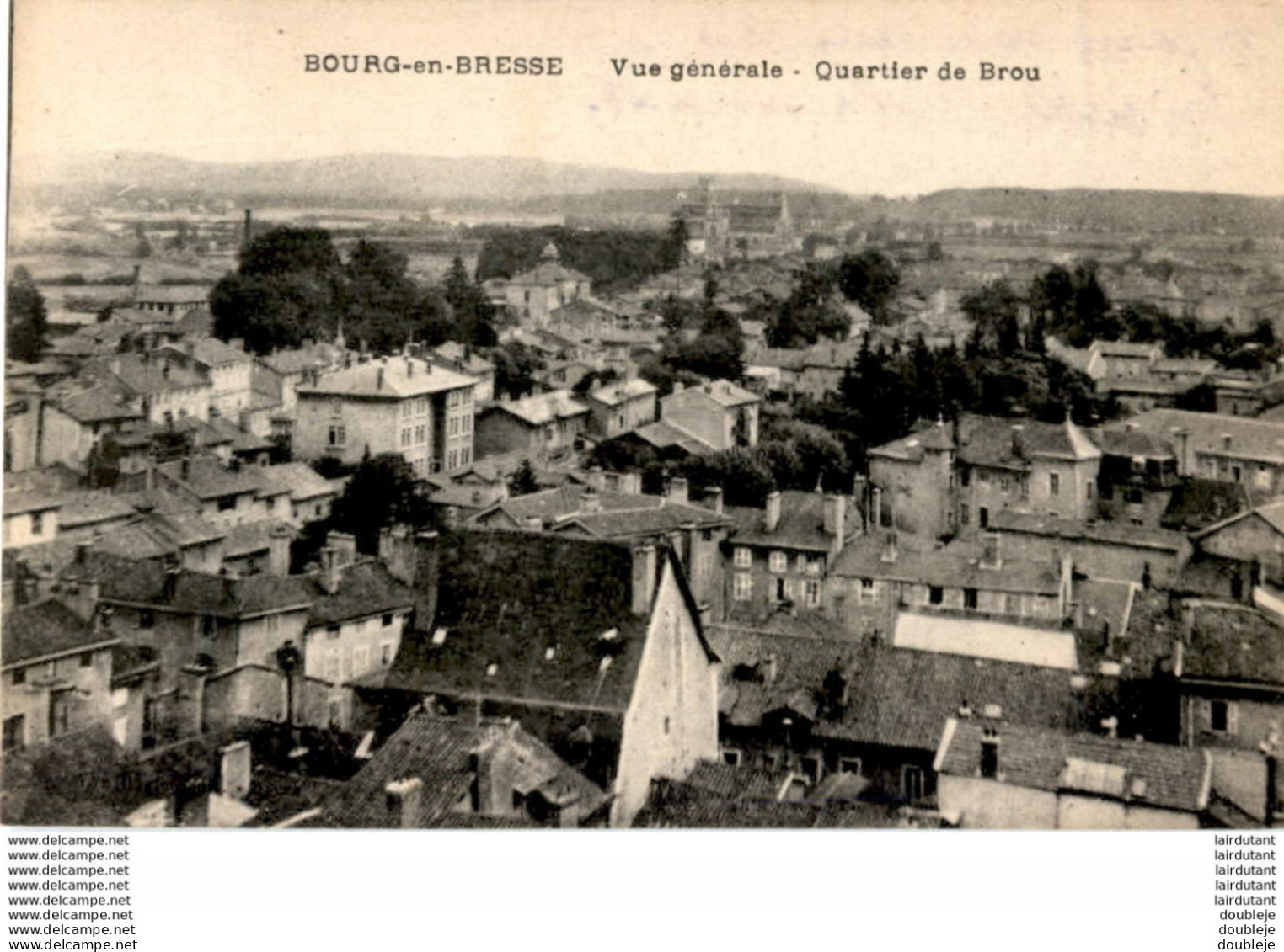 D01  BOURG- EN- BRESSE  Vue Générale- Quartier De Brou   ..... - Sonstige & Ohne Zuordnung