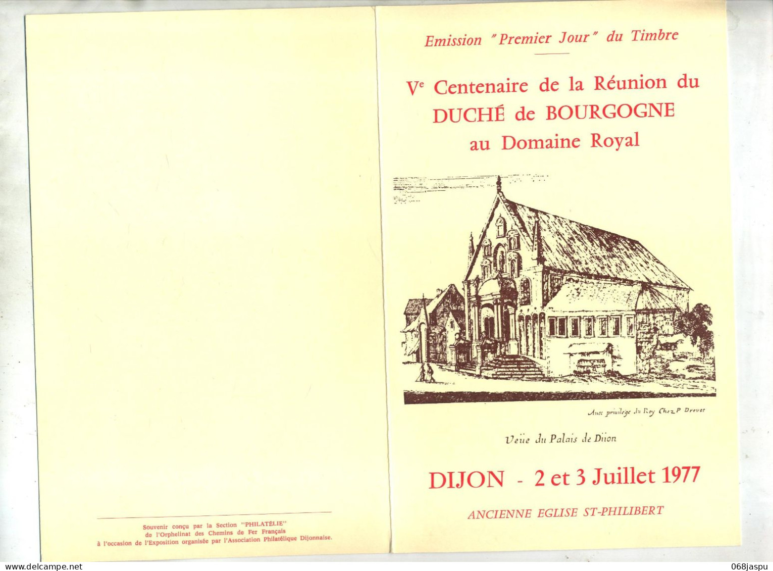 Souvenir Fdc 1977 Bataille Nancy + Rattachement  Bourgogne - 1970-1979