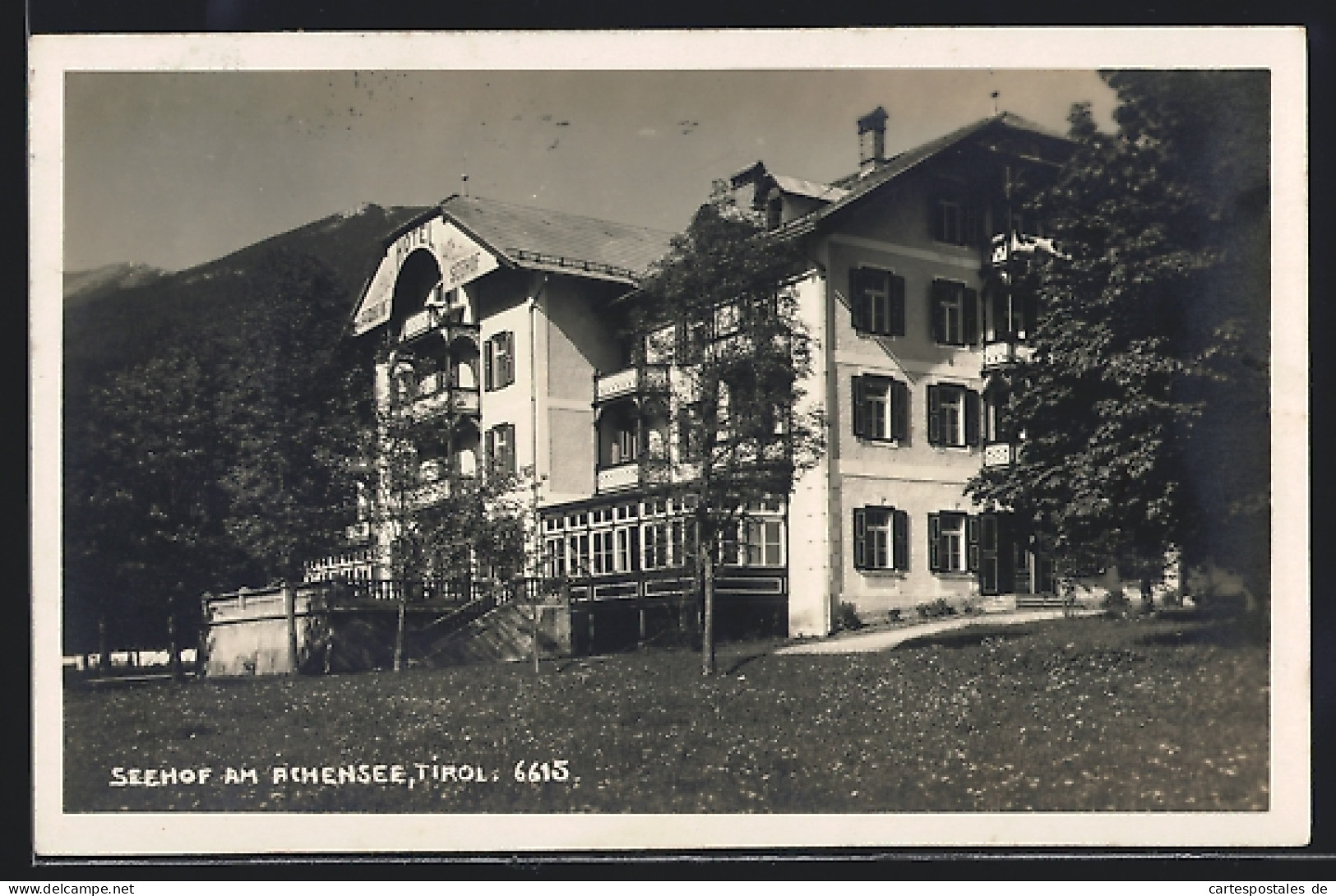 AK Achensee /Tirol, Hotel Seehof Im Sonnenschein  - Autres & Non Classés