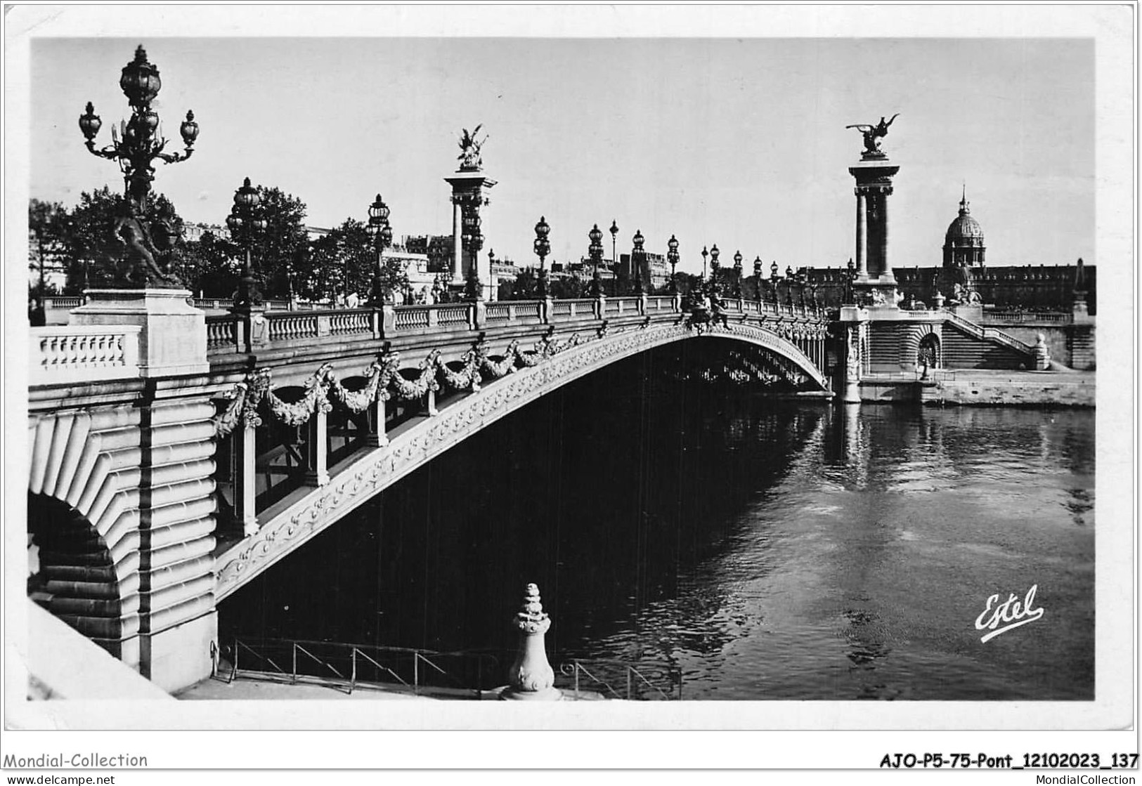 AJOP5-75-0495 - PARIS - PONT - Le Pont Alexandre III - Bruggen