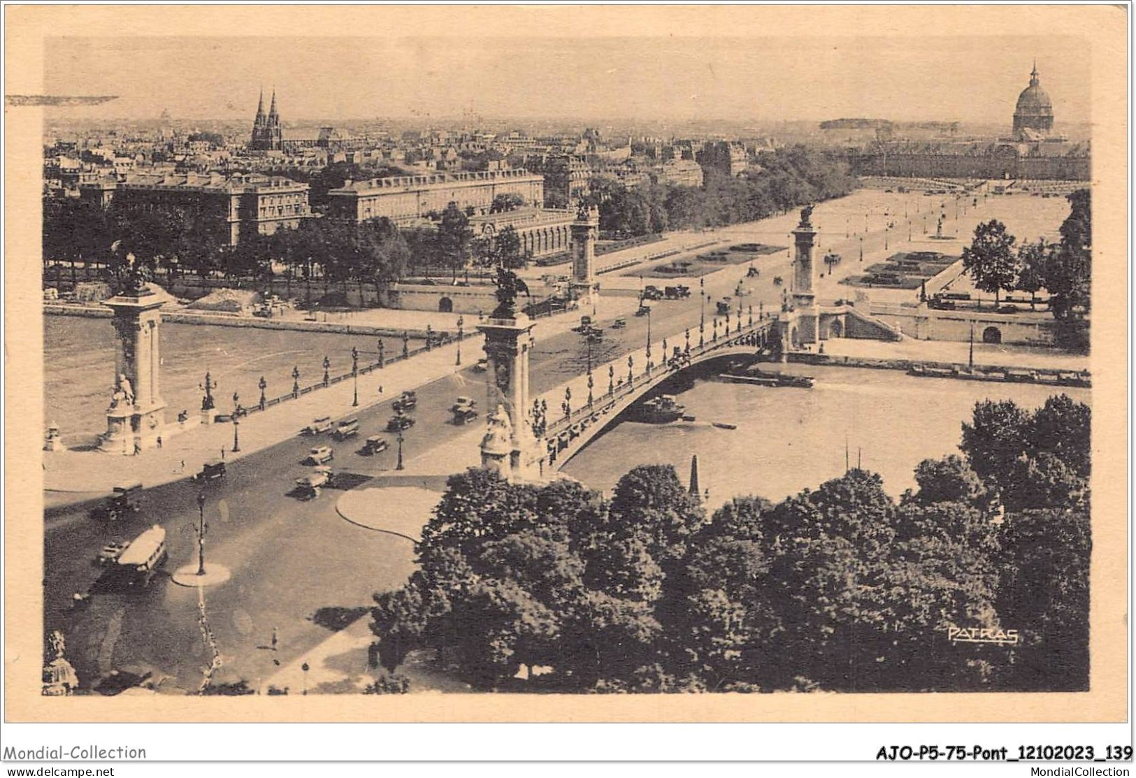 AJOP5-75-0496 - PARIS - PONT - Le Pont Alexandre III - Ponts