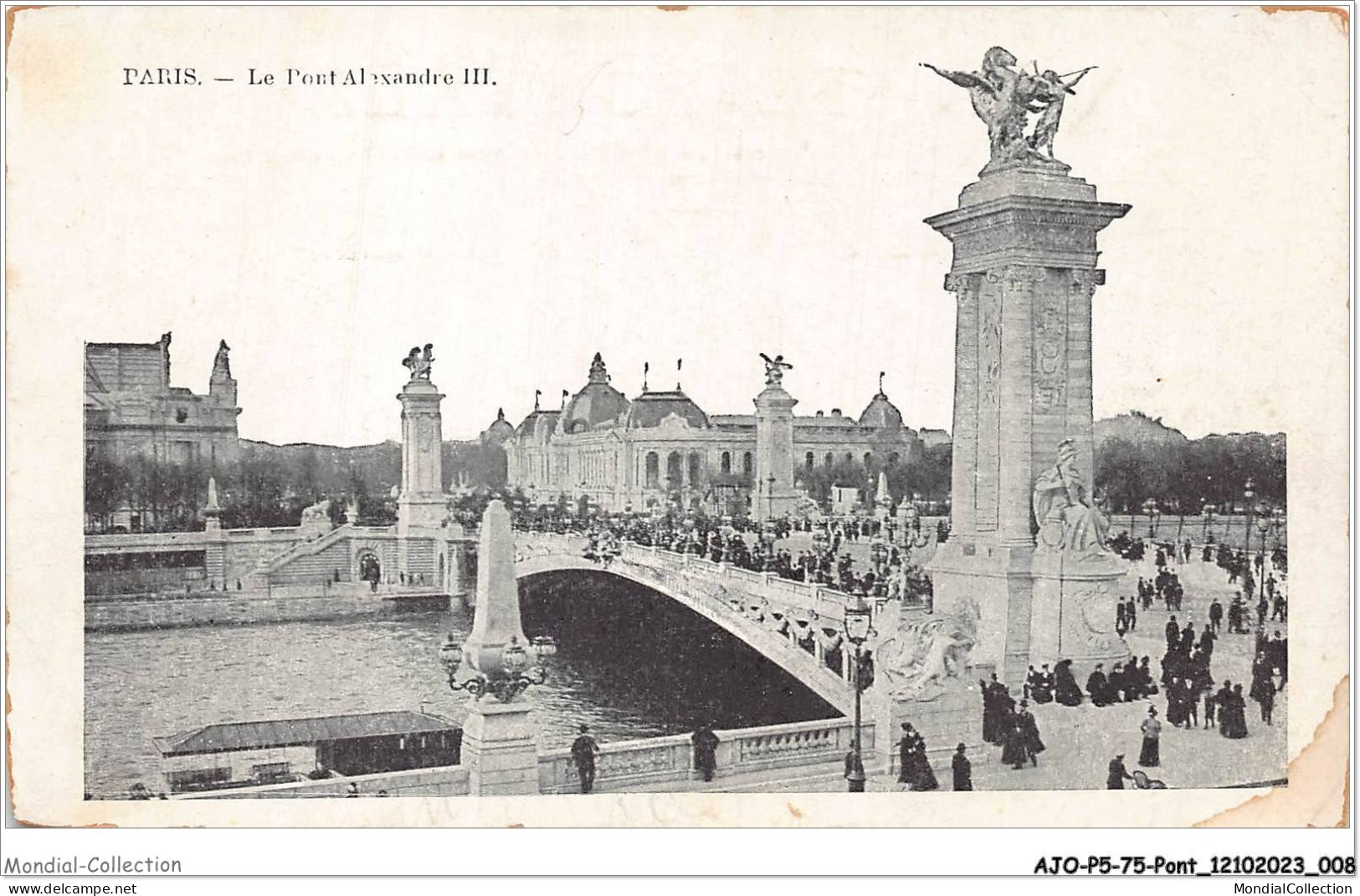 AJOP5-75-0431 - PARIS - PONT - Le Pont Alexandre III - Ponti