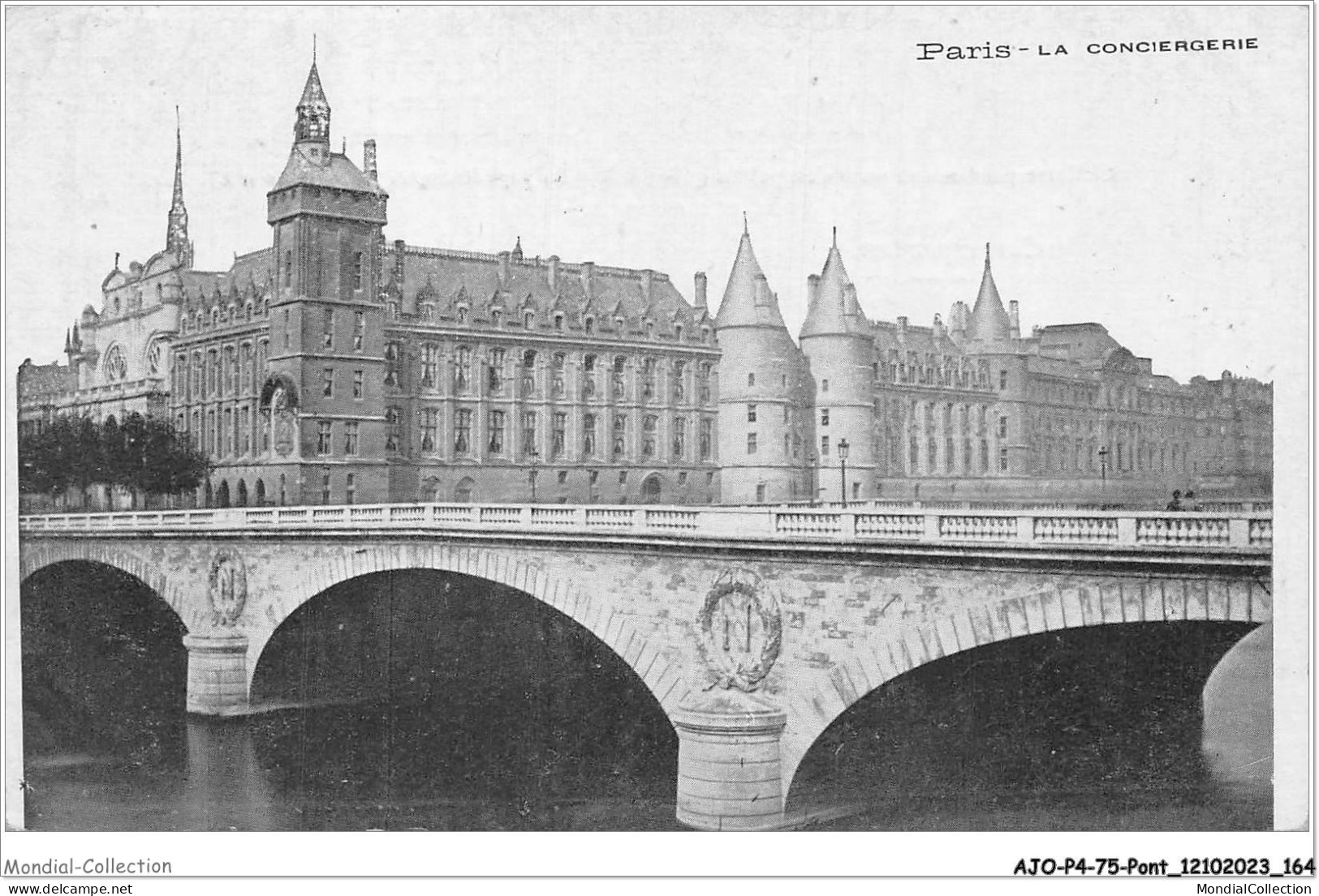 AJOP4-75-0423 - PARIS - PONT - La Conciergerie - Bruggen