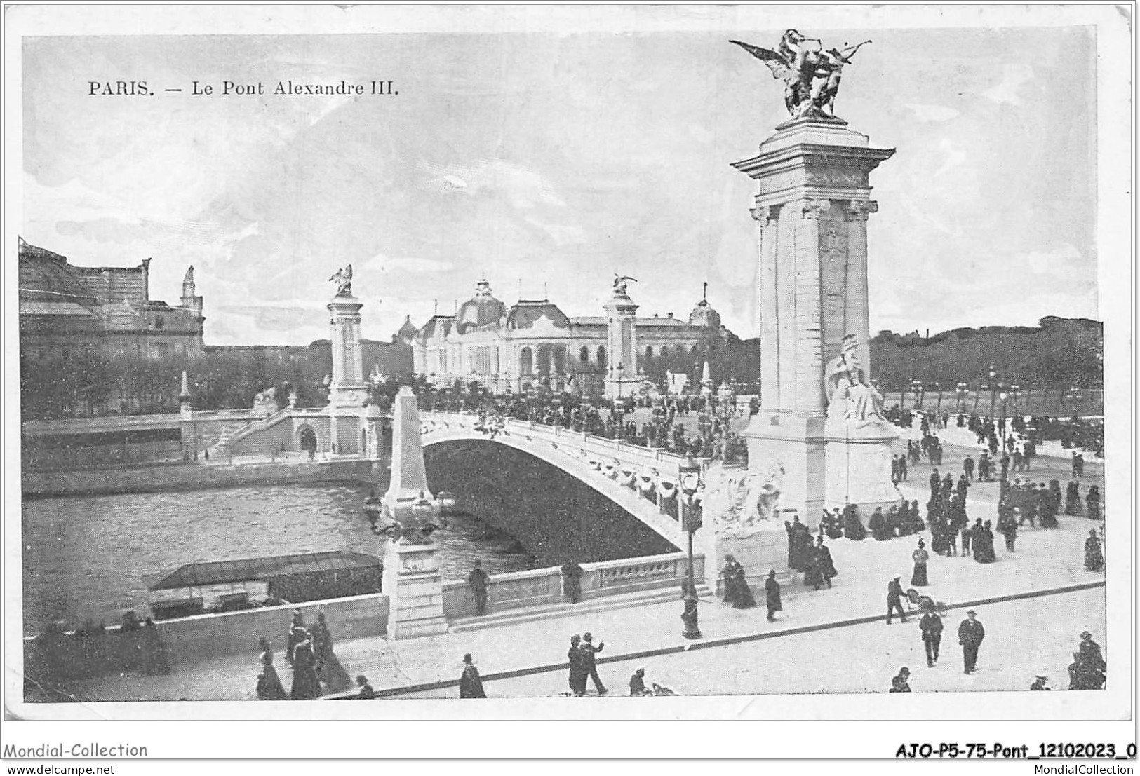 AJOP5-75-0427 - PARIS - PONT - Pont Alexandre III - Bridges