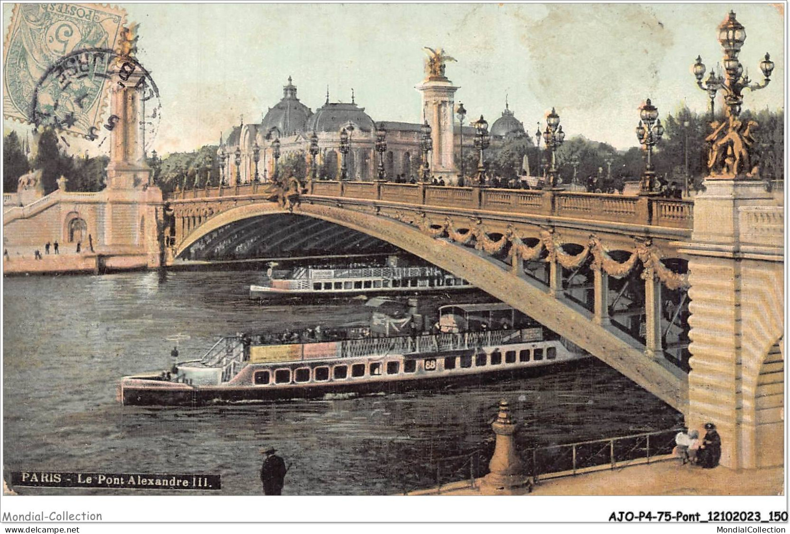 AJOP4-75-0416 - PARIS - PONT - Le Pont Alexandre III  - Ponts