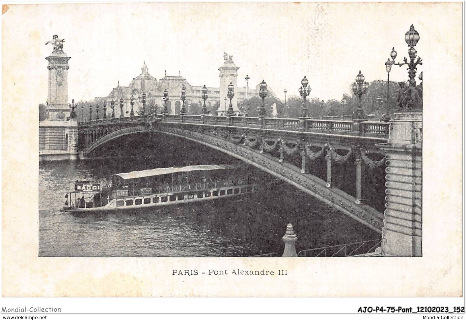 AJOP4-75-0417 - PARIS - PONT - Le Pont Alexandre III  - Ponti