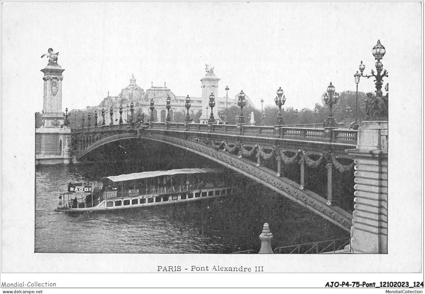 AJOP4-75-0403 - PARIS - PONT - Le Pont Alexandre III  - Ponti