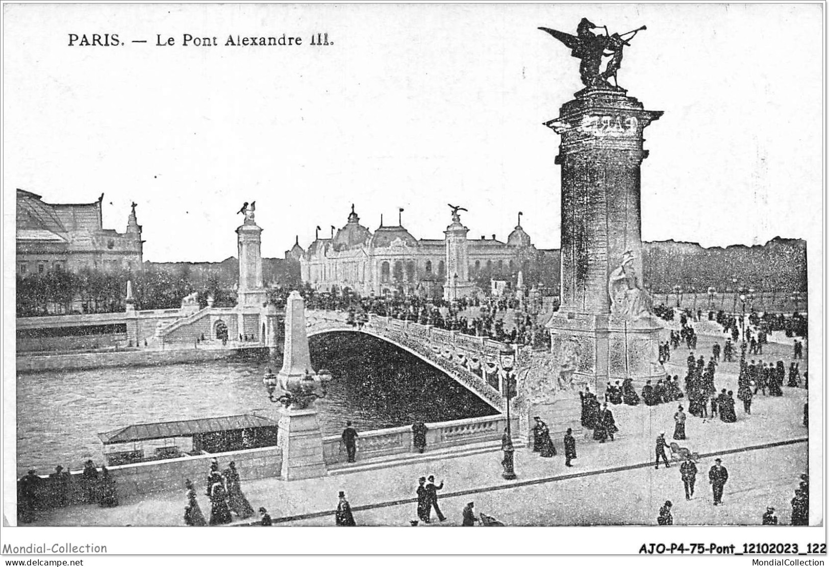 AJOP4-75-0402 - PARIS - PONT - Le Pont Alexandre III  - Puentes