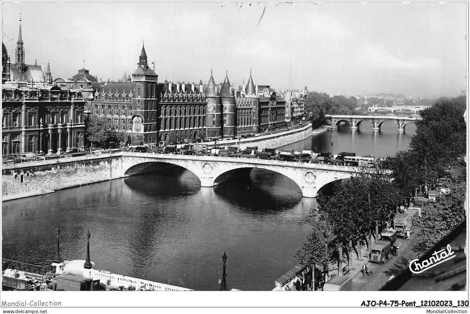 AJOP4-75-0406 - PARIS - PONT - La Conciergerie Et La Seine - Brücken