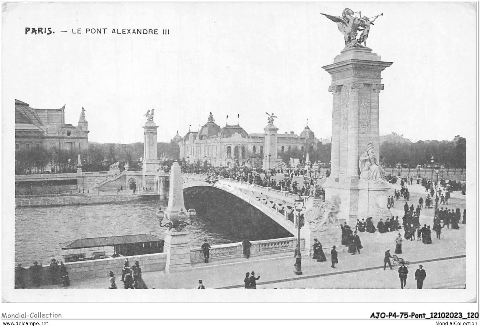 AJOP4-75-0401 - PARIS - PONT - Le Pont Alexandre III  - Brücken