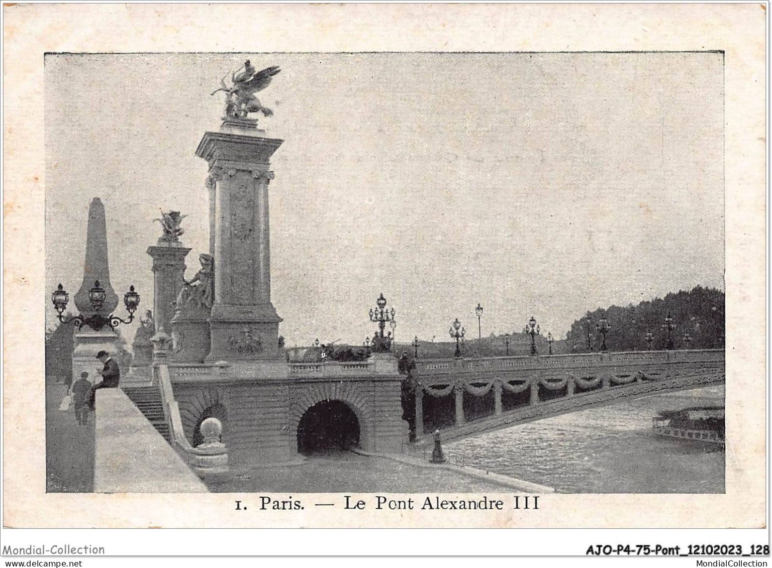 AJOP4-75-0405 - PARIS - PONT - Le Pont Alexandre III - Ponts