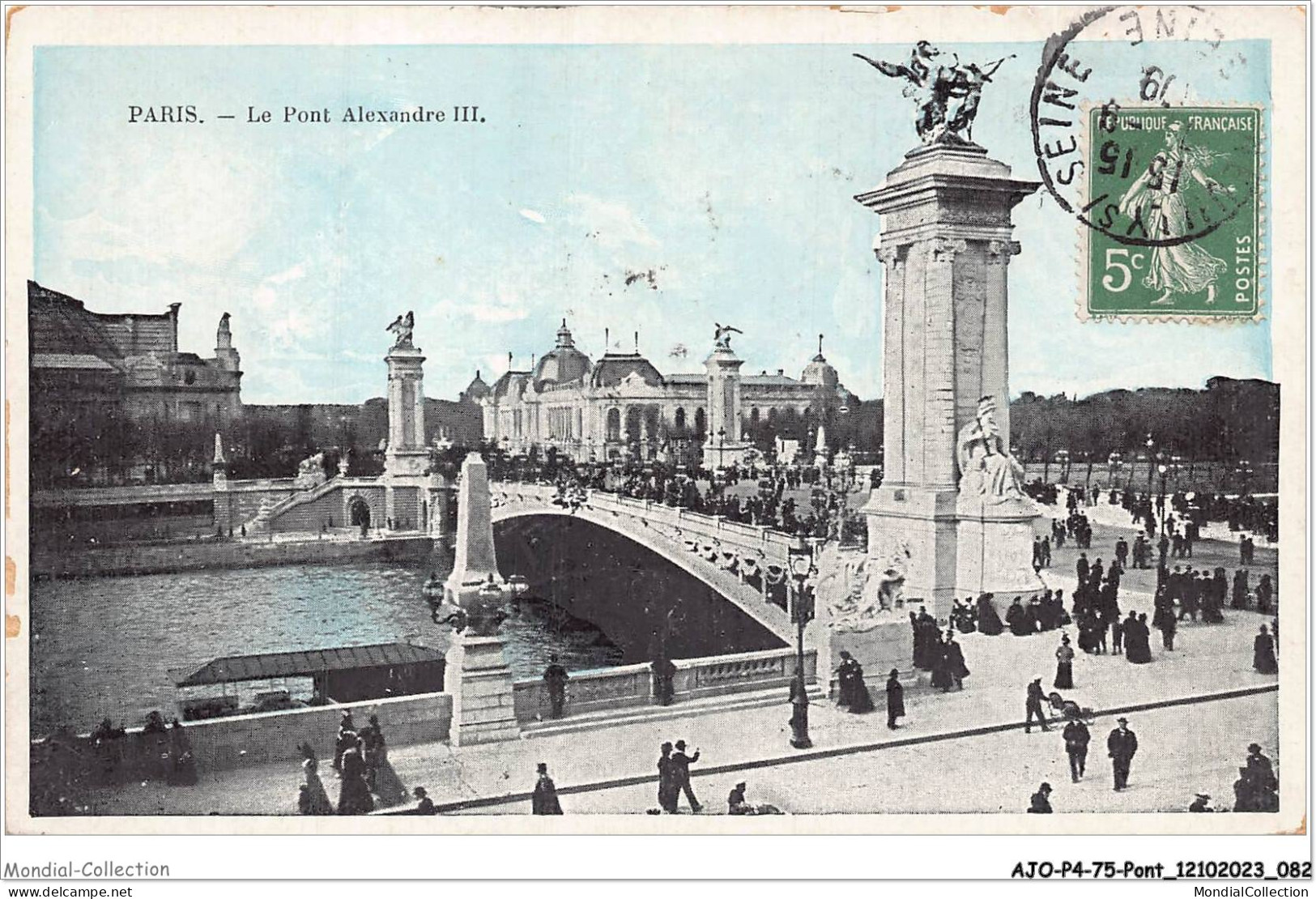 AJOP4-75-0382 - PARIS - PONT - Le Pont Alexandre III - Bridges