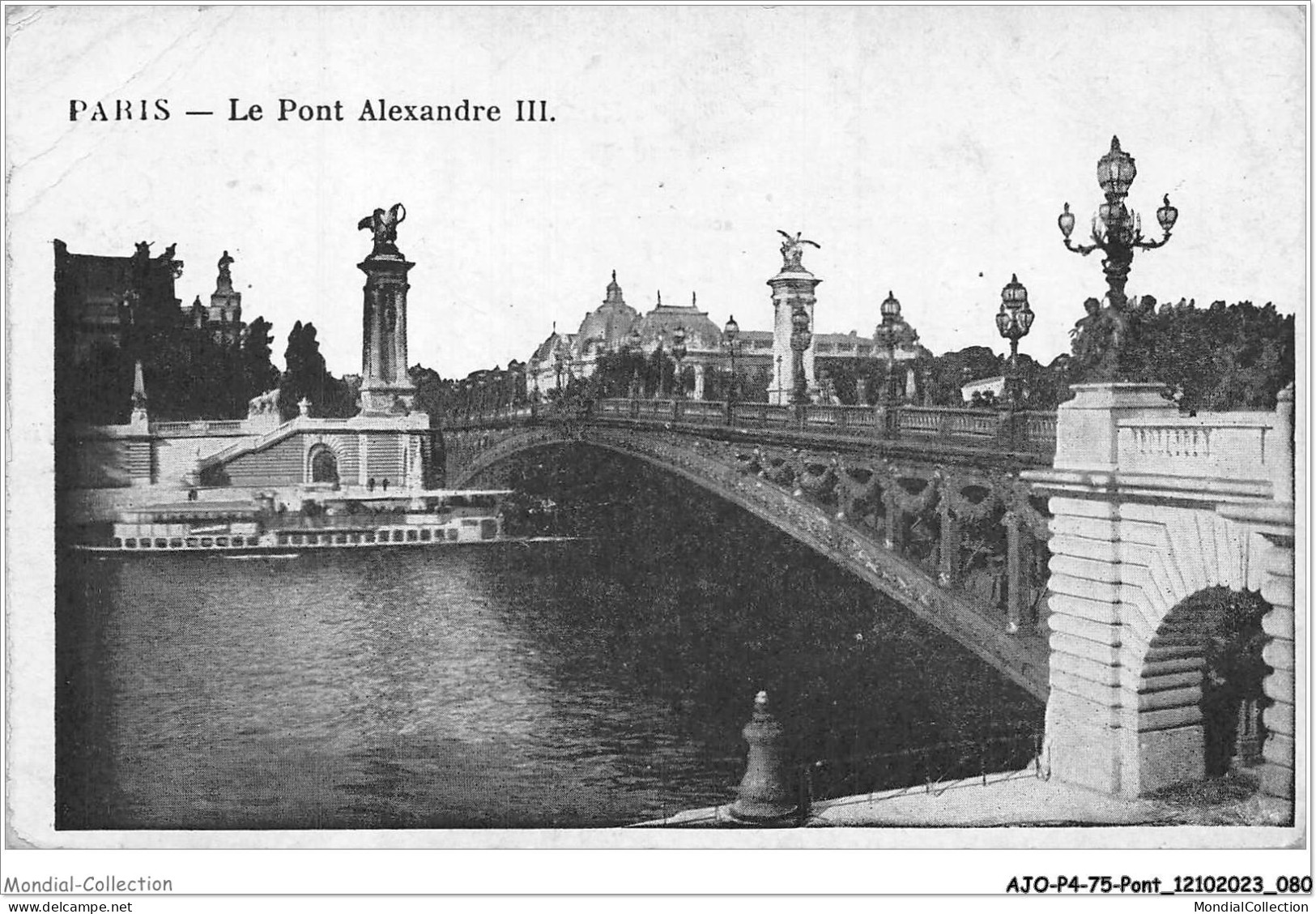 AJOP4-75-0381 - PARIS - PONT - Le Pont Alexandre III - Ponti