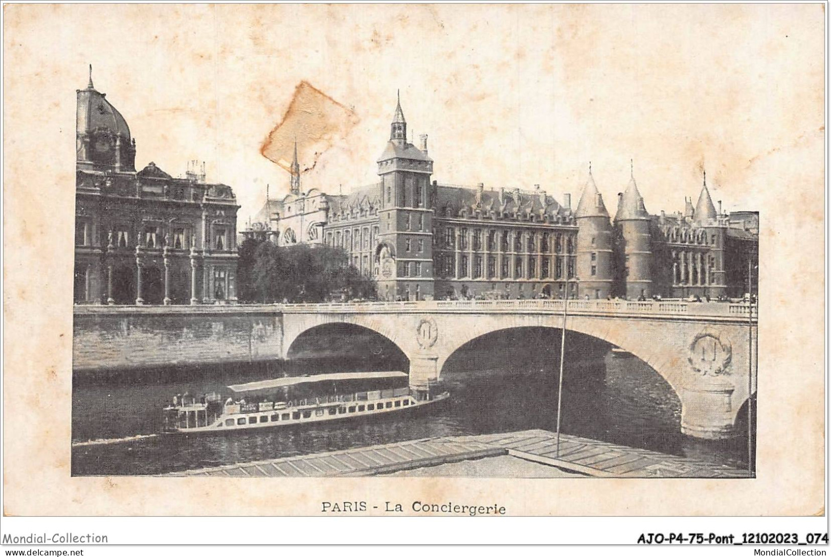 AJOP4-75-0378 - PARIS - PONT - La Conciergerie - Bridges