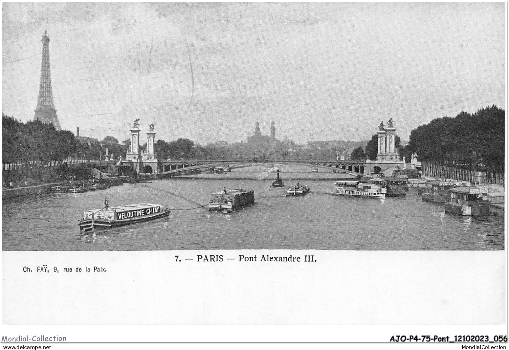AJOP4-75-0369 - PARIS - PONT - Le Pont Alexandre III - Brücken
