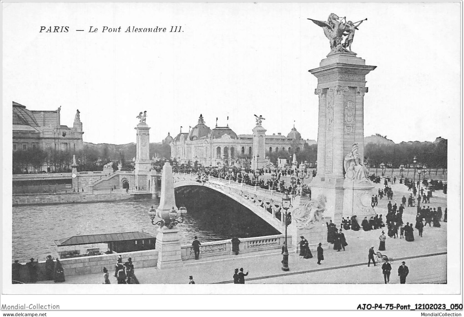 AJOP4-75-0366 - PARIS - PONT - Le Pont Alexandre III - Puentes