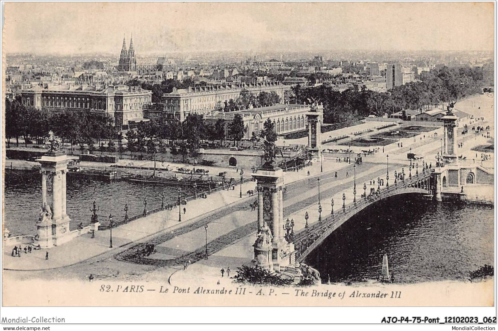 AJOP4-75-0372 - PARIS - PONT - Le Pont Alexandre III - Puentes