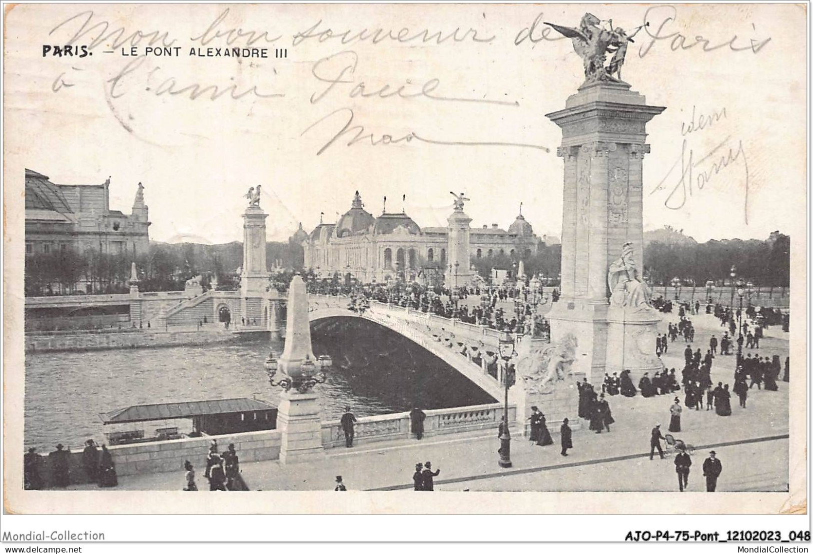 AJOP4-75-0365 - PARIS - PONT - Le Pont Alexandre III - Ponts