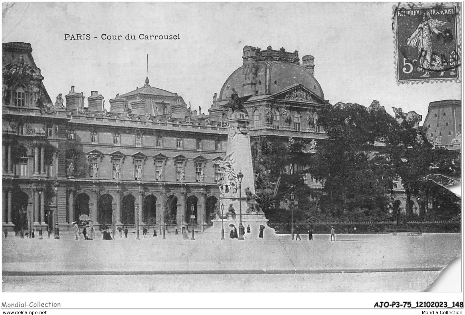 AJOP3-75-0315 - PARIS - Cour Du Carrousel - Plätze