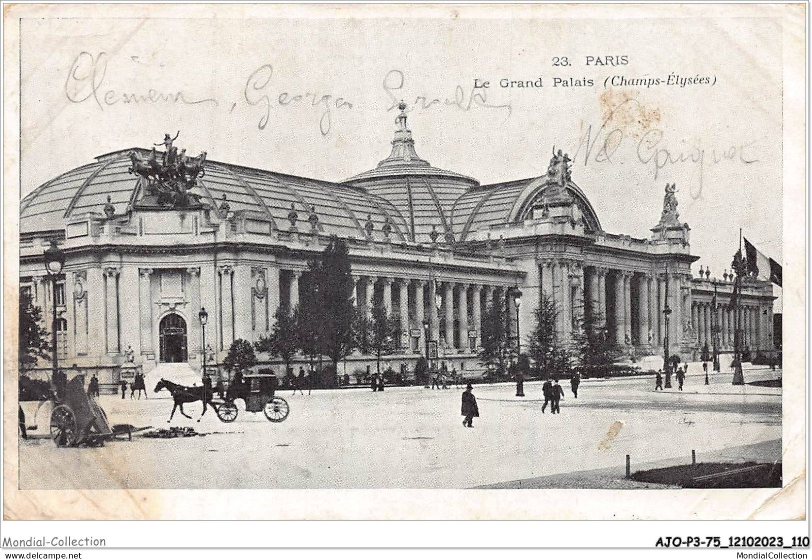 AJOP3-75-0296 - PARIS - Grand Palais - Champs-élysées - Champs-Elysées