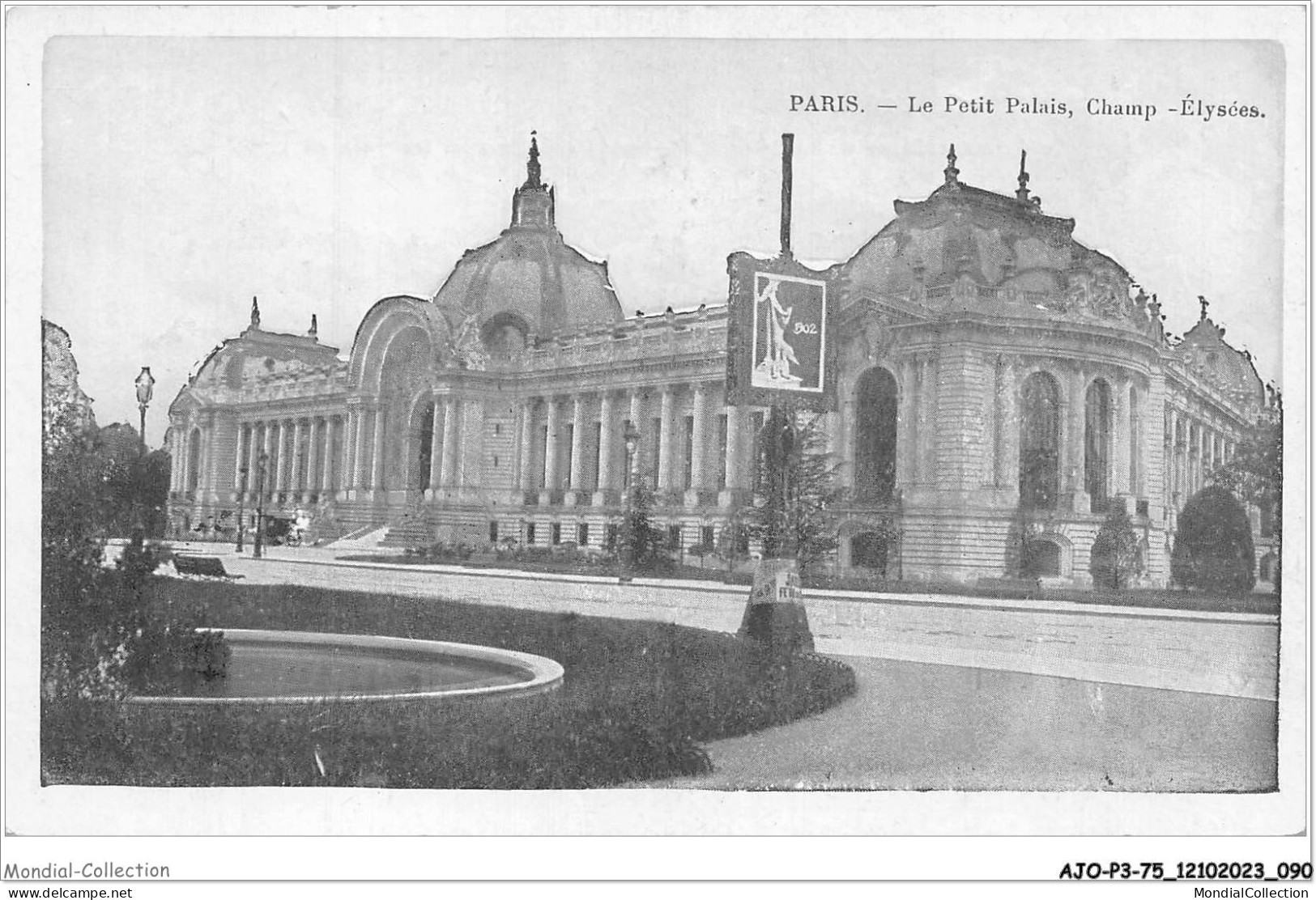 AJOP3-75-0286 - PARIS - Le Petit Palais - Champs-élysées - Champs-Elysées