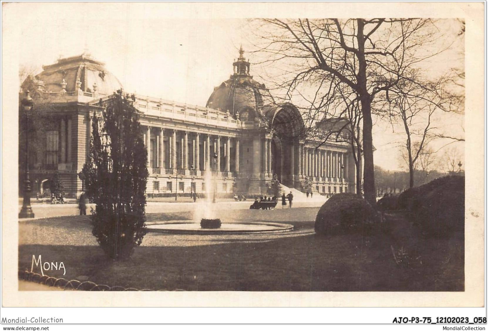 AJOP3-75-0270 - PARIS - Les Petits Tableaux De Paris - Le Petit Palais Ou Palais Des Beaux-arts De La Ville De Paris - Andere Monumenten, Gebouwen