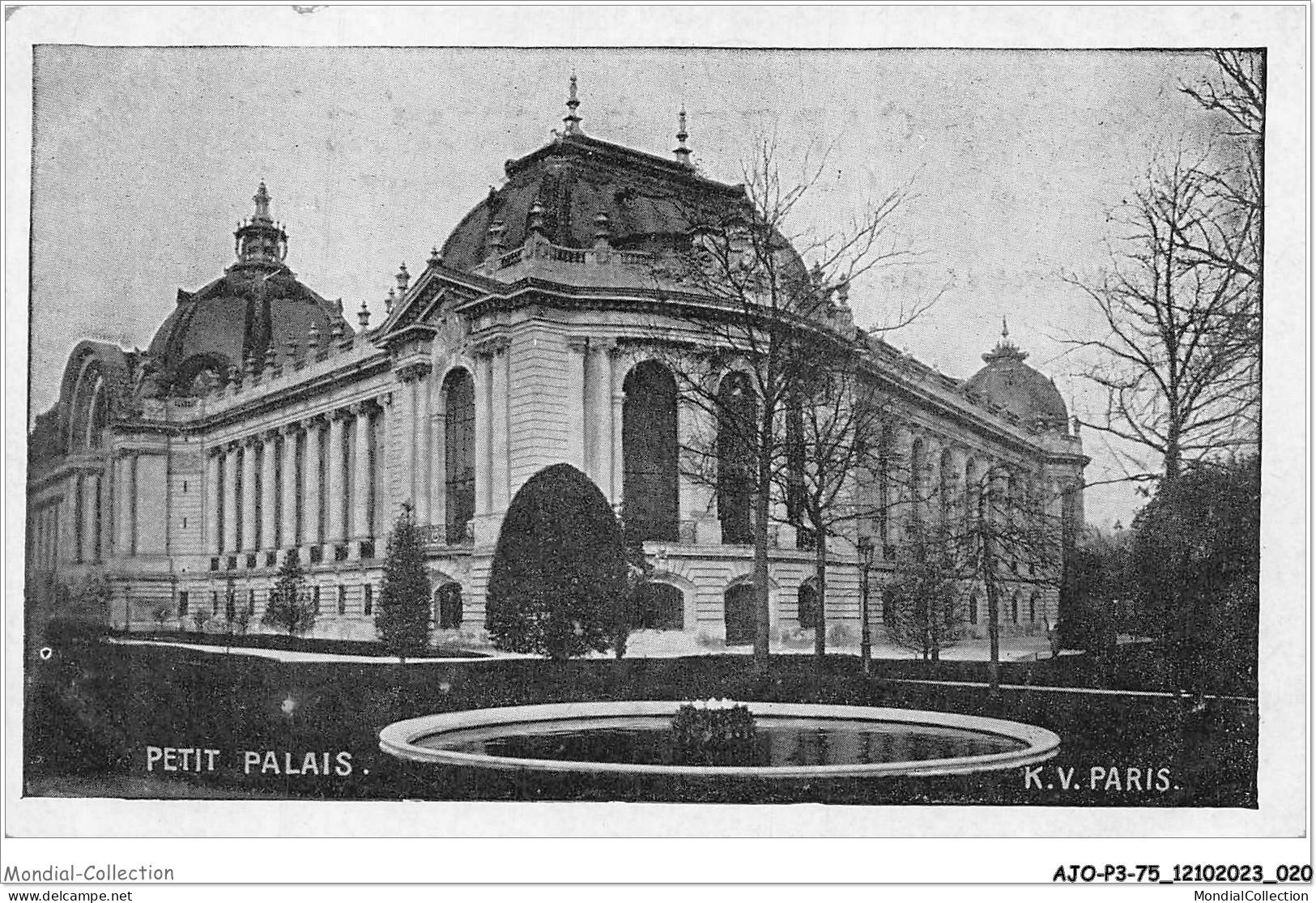 AJOP3-75-0251 - PARIS - Petit Palais - Andere Monumenten, Gebouwen