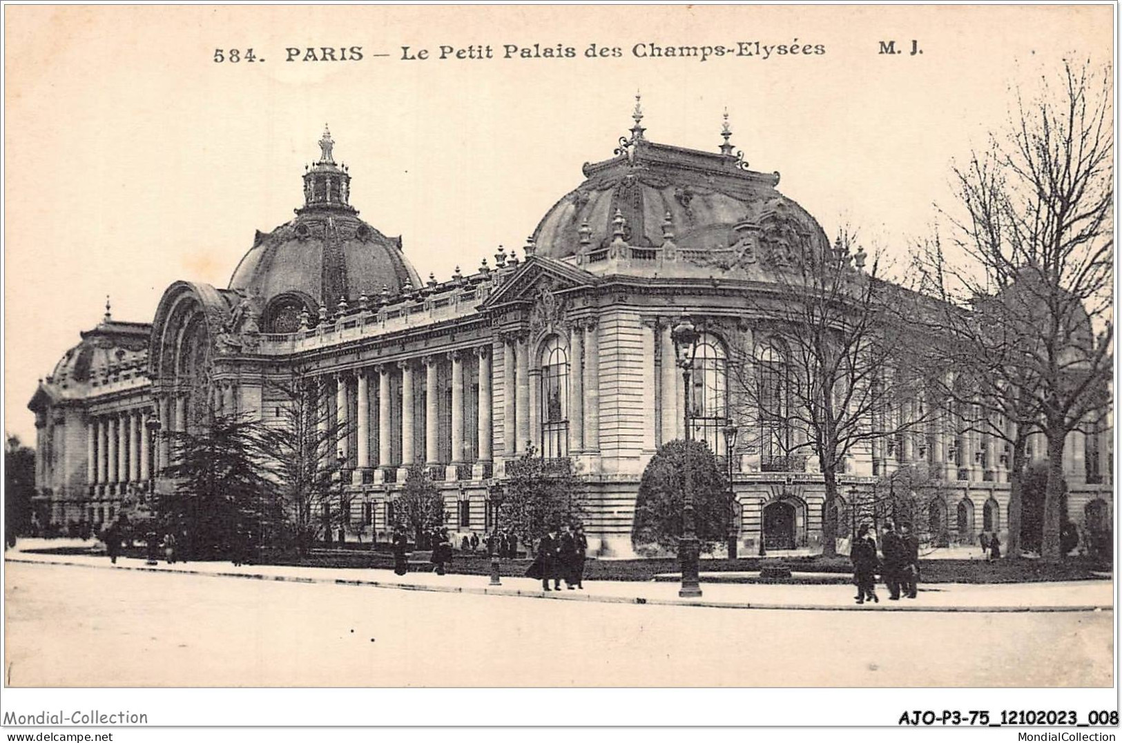 AJOP3-75-0245 - PARIS - Le Petit Palais Des Champs-élysées - Champs-Elysées