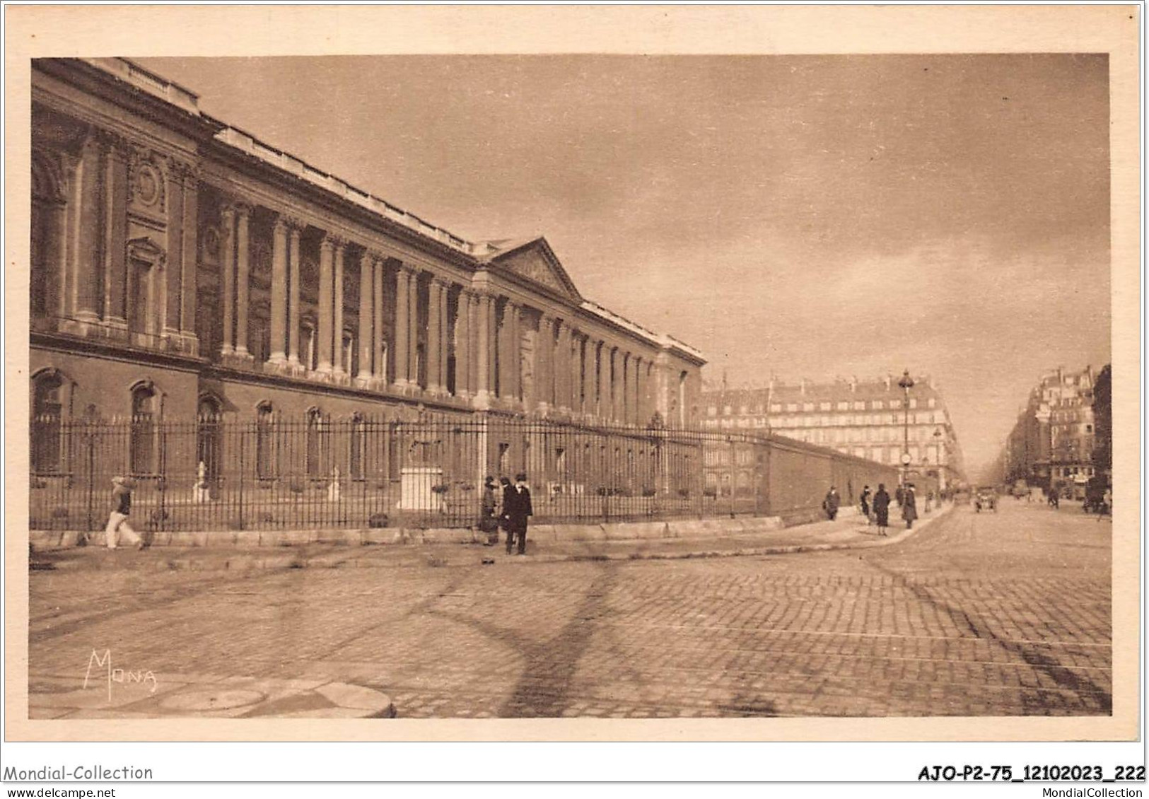 AJOP2-75-0235 - PARIS - Les Petits Tableaux De Paris - La Colonnade Du Louvre - Louvre