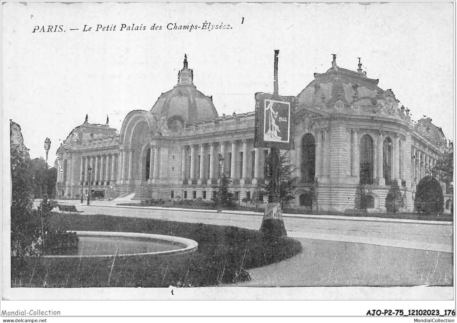 AJOP2-75-0212 - PARIS - Le Petit Palais Des Champs-élysées - Champs-Elysées