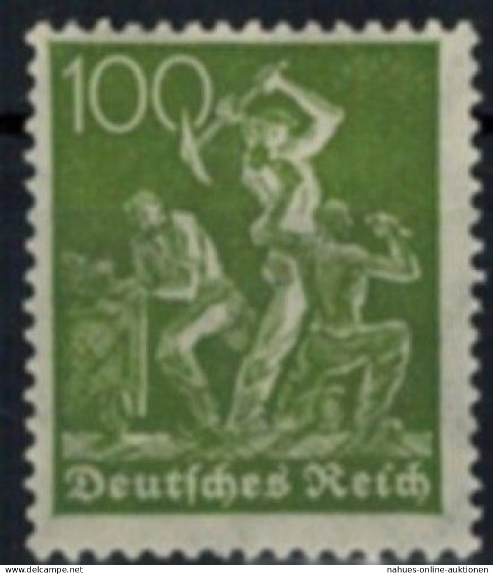 Deutsches Reich 187 C Luxus Postfrisch MNH Geprüft Infla OE Kat-Wert 22,- - Covers & Documents