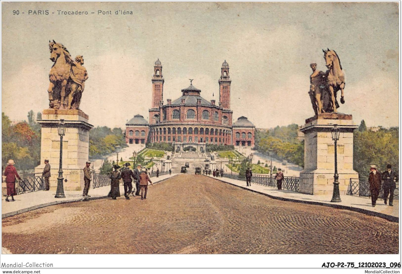 AJOP2-75-0172 - PARIS - Trocadéro - Pont D'iéna - Autres Monuments, édifices