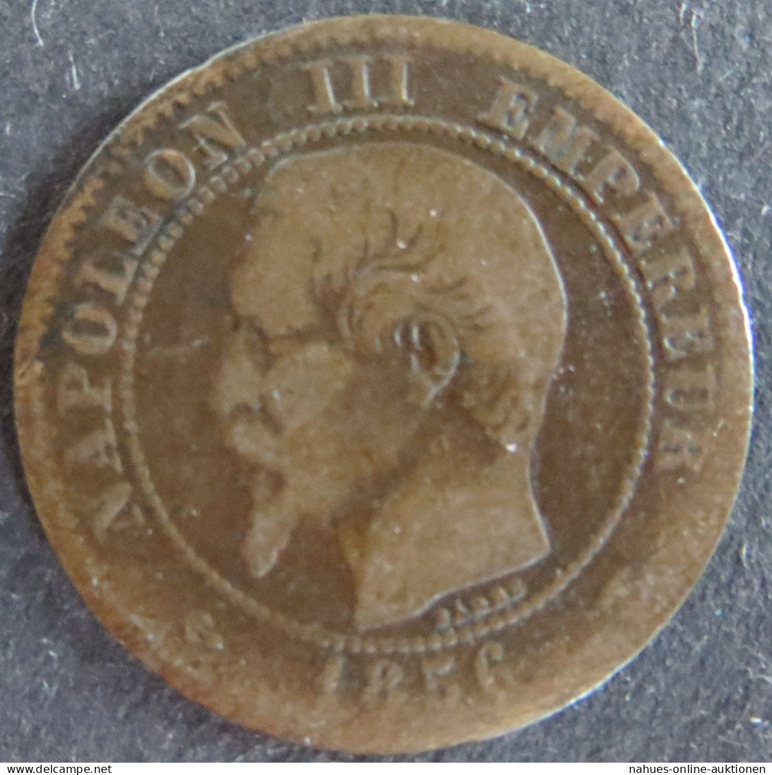 Münze Frankreich France 2 Centimes 1856 Schön F Napoleon III. - Sonstige & Ohne Zuordnung