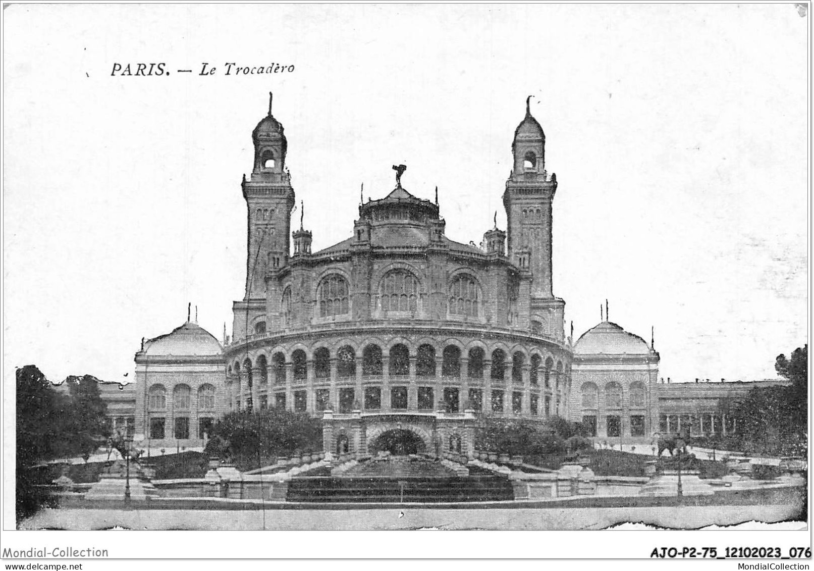 AJOP2-75-0162 - PARIS - Le Tracadéro  - Andere Monumenten, Gebouwen