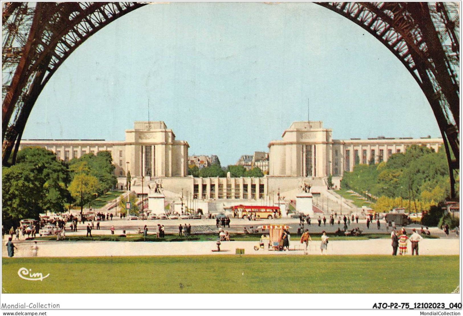 AJOP2-75-0144 - PARIS - Le Trocadéro Et Ses Jardins - Sonstige Sehenswürdigkeiten