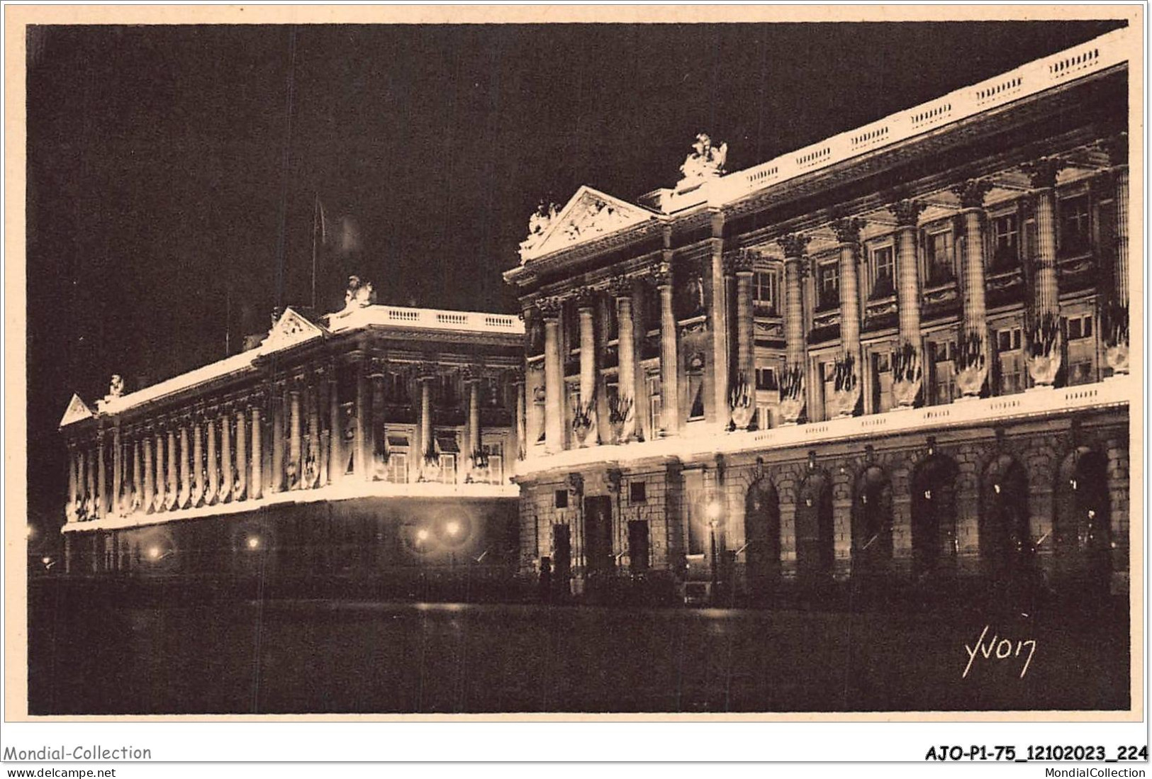AJOP1-75-0113 - PARIS - Les Palais De La Place De La Concorde - Squares