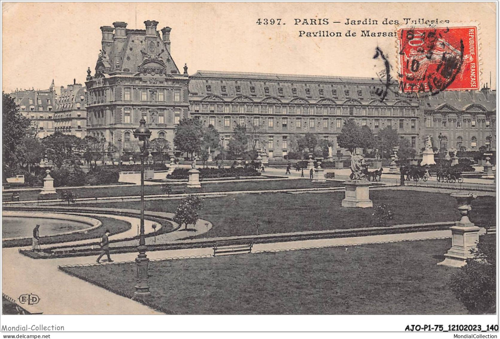 AJOP1-75-0071 - PARIS - Jardin Des Tuileries - Parques, Jardines