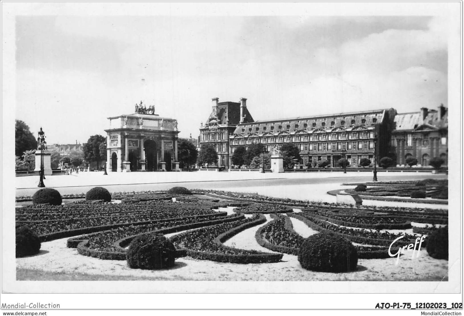 AJOP1-75-0052 - PARIS - Jardin Des Tuileries - Parks, Gärten