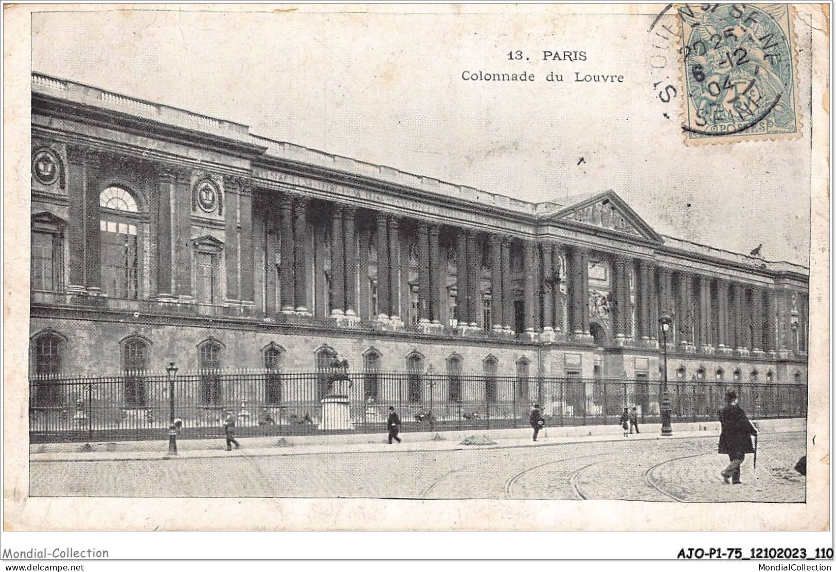 AJOP1-75-0056 - PARIS - Colonnade Du Louvre - Louvre