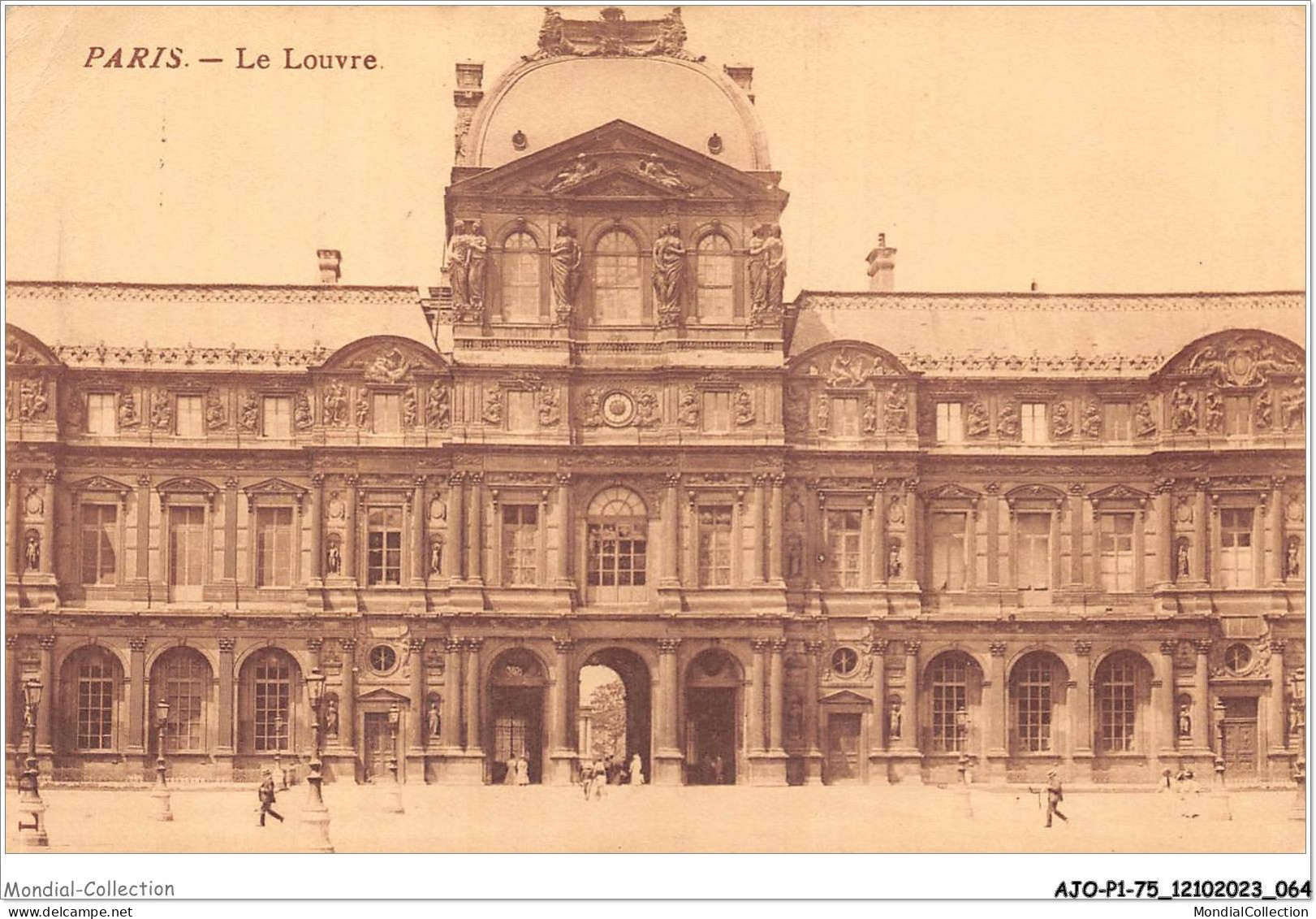 AJOP1-75-0033 - PARIS - Le Louvre - Louvre