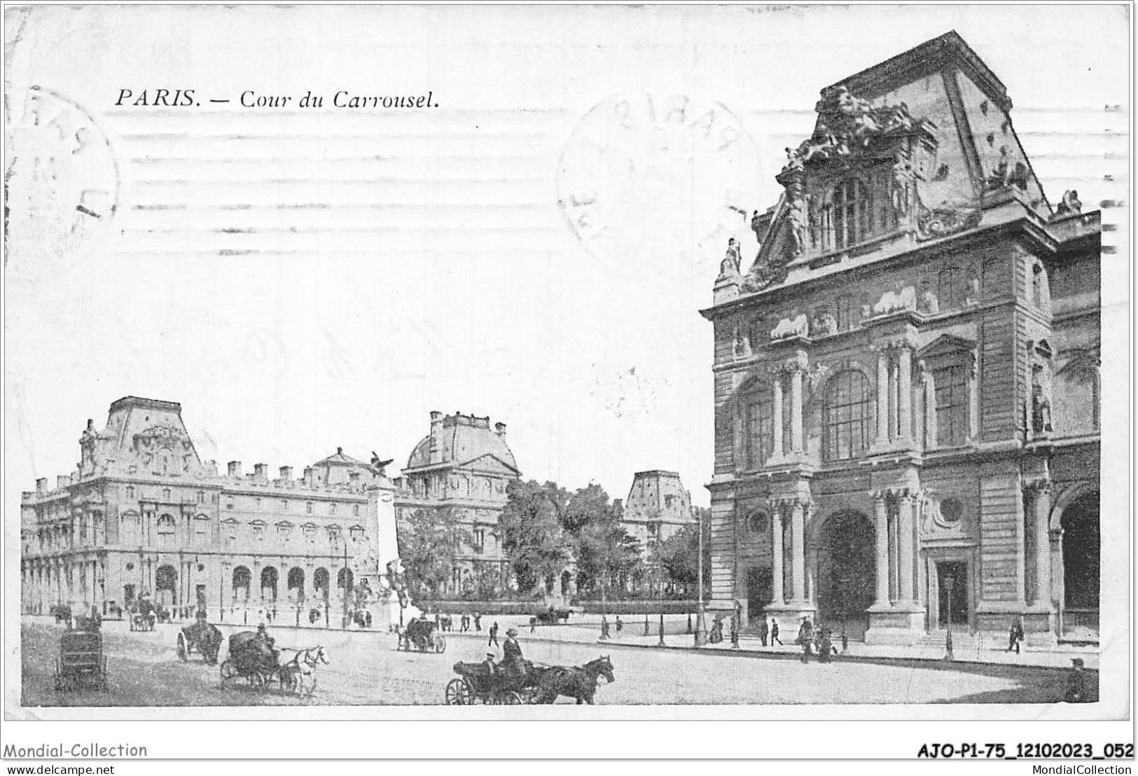 AJOP1-75-0027 - PARIS - Cour Du Carrousel - Plätze