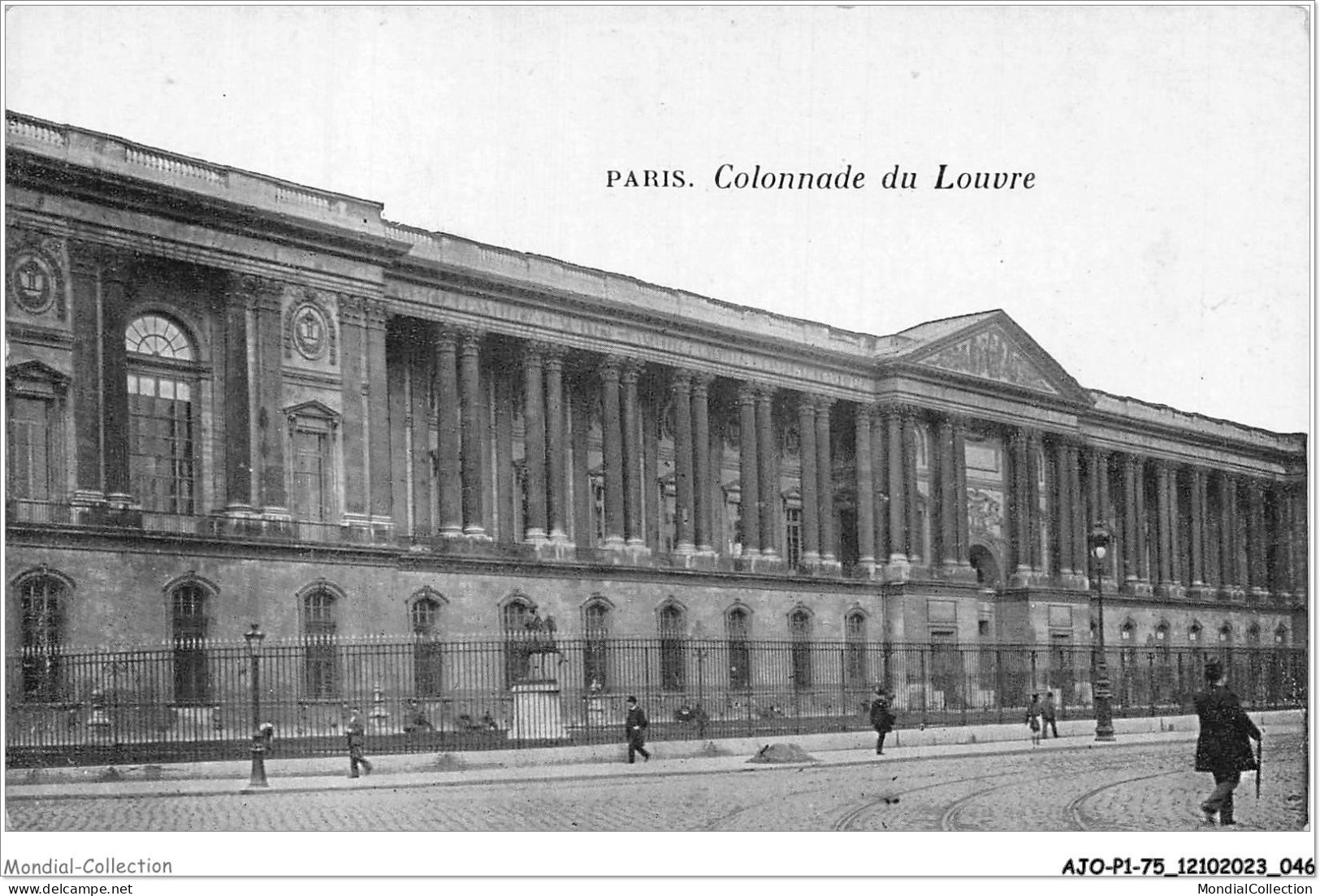 AJOP1-75-0024 - PARIS - Colonnade Du Louvre - Louvre